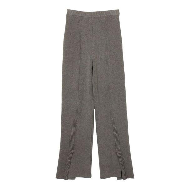 パンツ PIN TUCK CENTER VENTS PANTS レディース