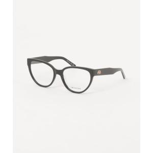伊達メガネ メガネ 眼鏡 「BALENCIAGA/バレンシアガ」キャットアイ メガネ BB0064O 001 レディース メンズ