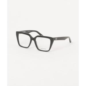 伊達メガネ メガネ 眼鏡 「BALENCIAGA/バレンシアガ」スクエア メガネ BB0130O 001 レディース メンズ
