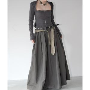 ワンピース スクエアネック ドッキングワンピース chw26s063