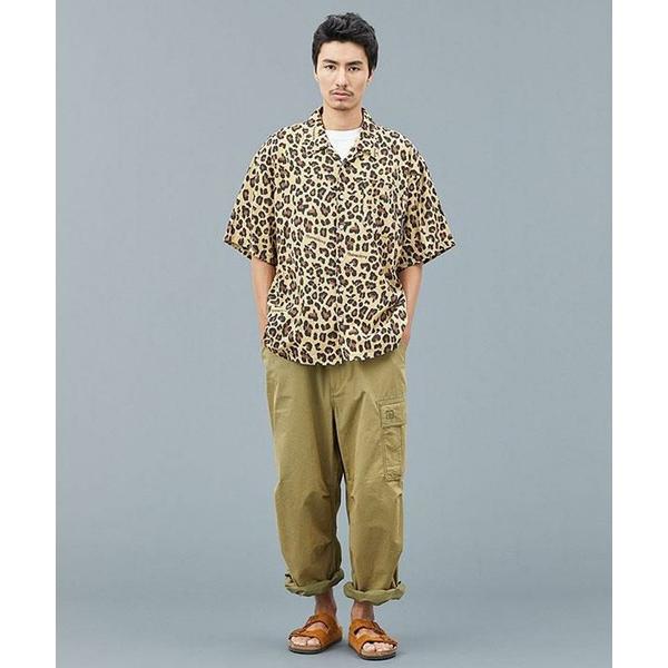 シャツ Liberaiders/リベレイダース LEOPARD RAYON SHIRT レオパード柄...