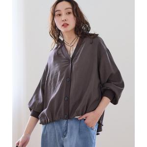 カーディガン Vネックブラウスカーディガン/659644 レディース