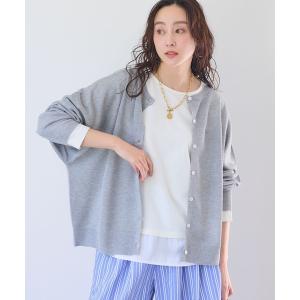 カーディガン セミシアロゴ2WAYカーデ/656806 レディース