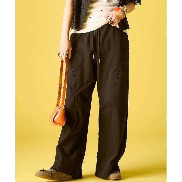 ワイドパンツ パンツ ワイドスウェットパンツ「大きいサイズ有」GEVS. レディース