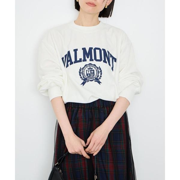 トレーナー スウェット Idnes VALMONT カレッジロゴビッグシルエットスウェット レディー...