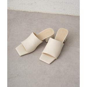 シューズ 「GALENA/ガレナ」スクエアミュール レディース メンズ｜ZOZOTOWN Yahoo!店