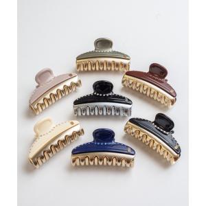 ヘアクリップ 「ALEXANDRE DE PARIS」ヘアクリップ ヘアアクセサリー スワロフスキー 付き 髪留め TIMELESS VENDOME