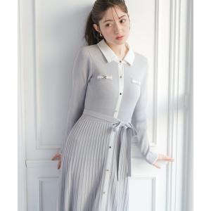 MISCH MASCH（ミッシュマッシュ） ワンピース ピーチサテンサイド