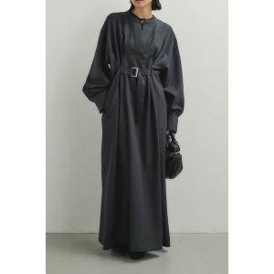 ワンピース バックルベルトワンピース