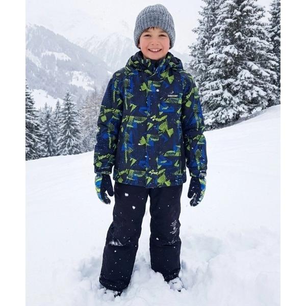 調整付き総柄スノーウェア