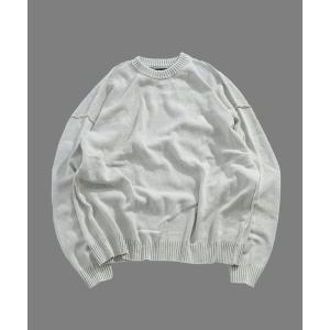 セーター ニット コットンニット　プルオーバー メンズ レディース