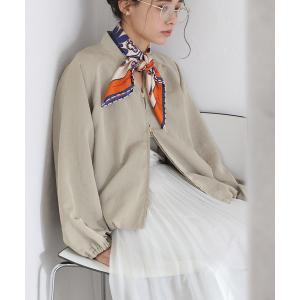 コート アウター 「洗える」バルーンライトブルゾン レディース