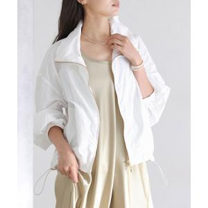 ブルゾン ジャンバー 「洗える」タフタライトブルゾン レディース