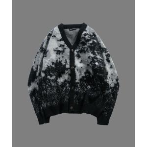 カーディガン シャギーニット カーディガン メンズ レディース