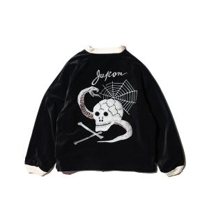 スカジャン THRIFTY LOOK スリフティルック / SNAKE＆SKULL SOUVENIR JCKET メンズ レディース