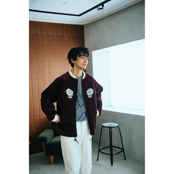 スカジャン THRIFTY LOOK スリフティルック / SNAKE＆SKULL SOUVENIR...