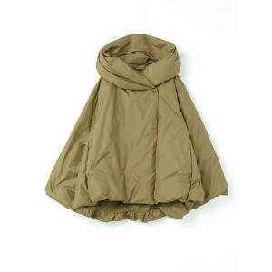 コート アウター mizuiro ind フード付きショートダウンジャケット レディース