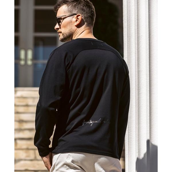 tシャツ 1PIU1UGUALE3 RELAX(ウノピゥウノウグァーレトレ リラックス)ラインストー...