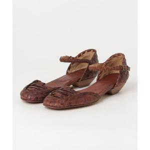 「tsumori chisato WALK」 ヒールサンダル 22.5cm ブラウン レディース