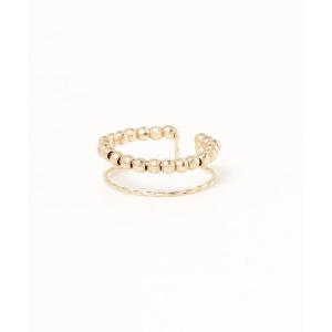 「PAS TIERRA」 イヤーカフ FREE イエローゴールド レディース