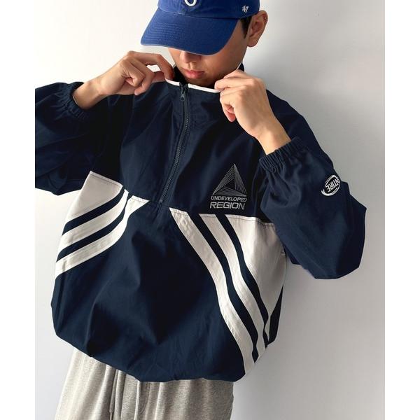 「Java」 ブルゾン LARGE ネイビー メンズ