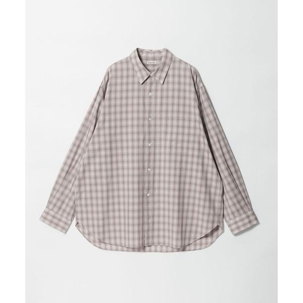 シャツ 「Steven Alan」 C/L/S オンブレー チェック レギュラーカラー シャツ LO...