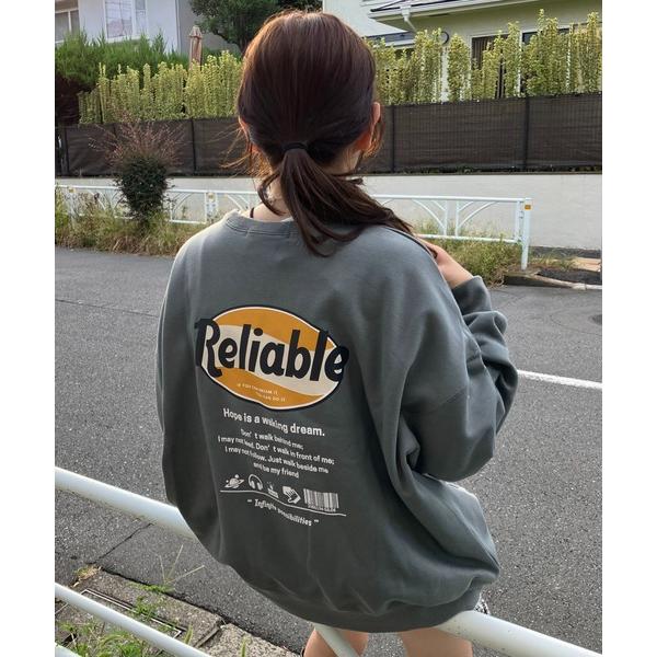 「AS KNOW AS plus」 スウェットカットソー FREE ブルーグリーン レディース