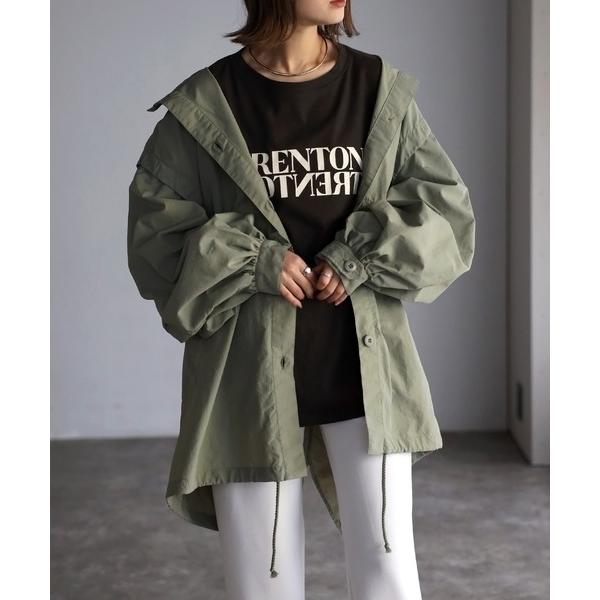 「Bonjour Sagan」 コート FREE ライトカーキ レディース