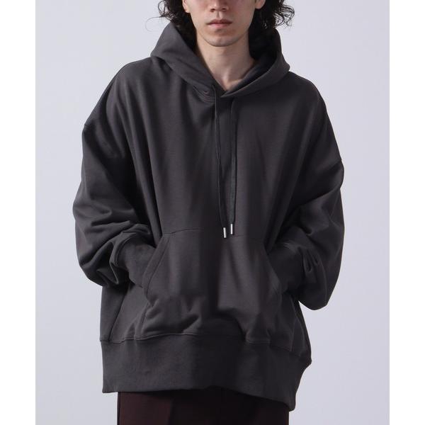 「a lit r」 プルオーバーパーカー M チャコール メンズ