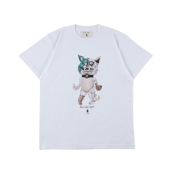 tシャツ 「Anne Valerie Dupond × MAMES」TEE Dessign_A レデ...
