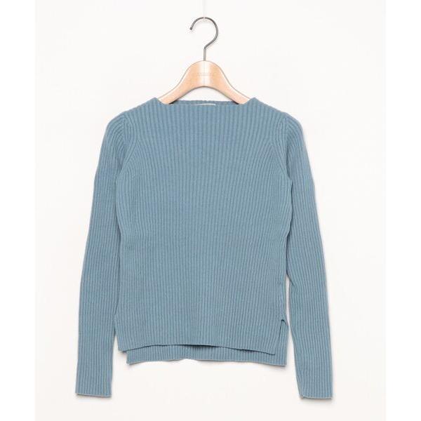 「AURALEE」 長袖ニット 1 ブルー レディース