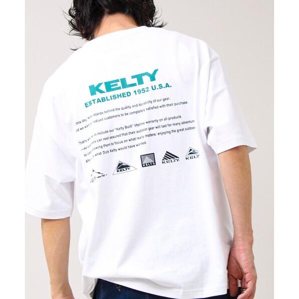 tシャツ 「KELTY×GLOSTER」別注 バックヒストリーロゴT メンズ