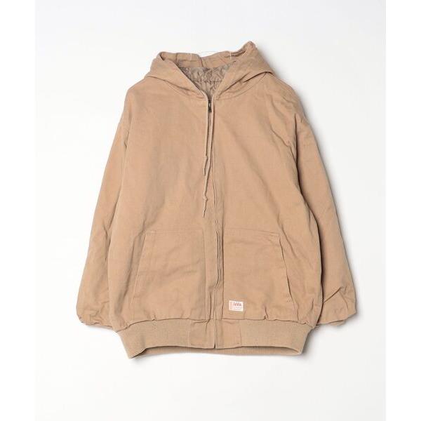 「Java」 ブルゾン M ベージュ レディース