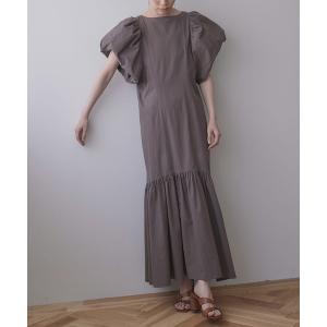 「Stylevoice for xxx」 半袖ワンピース FREE グレー レディース