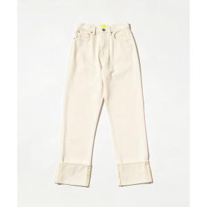 「WCJ」 デニムパンツ 26inch オフホワイト レディース