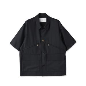 シャツ Dry Gabardine Double Pocket Short Sleeve Jacket メンズ レディース