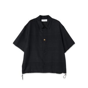 CULLNI（クルニ） シャツ 半袖 Airy Cloth Short Sleeve Zip Up Shirt