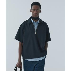 シャツ Dry Gabardine Layered collar Half Zip Shirt メンズ レディース