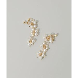 イヤリング シャワーパールイヤリング レディース