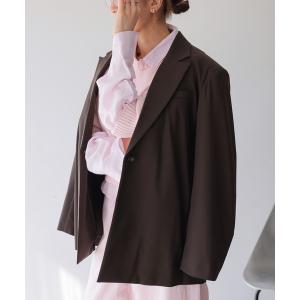 ジャケット テーラードジャケット 「セットアップ対応可」エアリーライトジャケット レディース