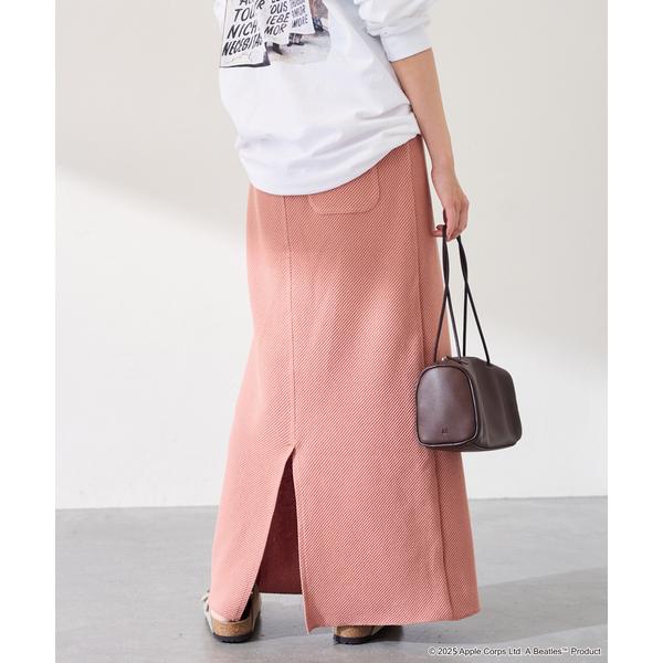 スカート 「追加」ワッフルストレートスカート