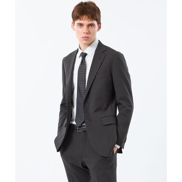 ジャケット テーラードジャケット トロッター エクストラソリッドジャケット ウール調ドビー メンズ