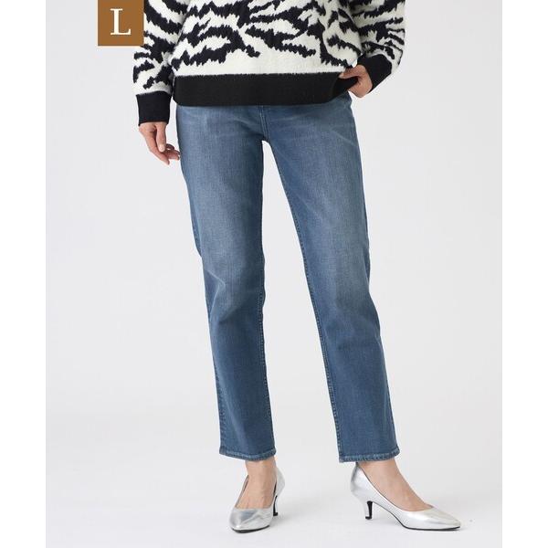 ジーンズ デニム デニムパンツ 「L」「ウォッシャブル」ストレッチデニムパンツ レディース