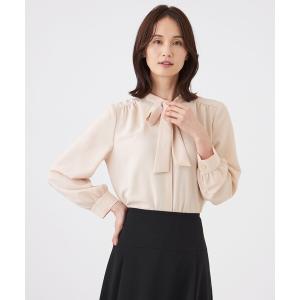 ブラウス シャツ 「ウォッシャブル・UV・防しわ」ストレッチジョーゼットブラウス レディース