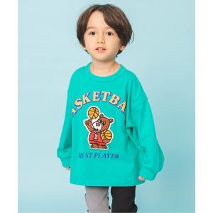 tシャツ 「リンク」ユニークサガラワッペンロンT キッズ 子供服 男の子 女の子