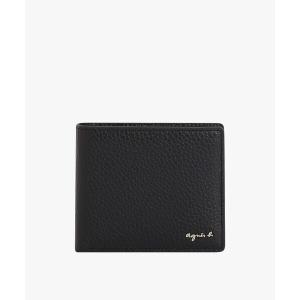 agnes b.（アニエスベー） 二つ折り 二つ折り財布 財布 レザー 二