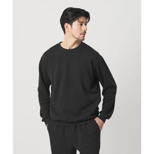 トレーナー スウェット 「WEB限定 WARDROBE SMART」エアロノット スウェット/セットアップ対応「吸水速乾・UVカット」 メンズ