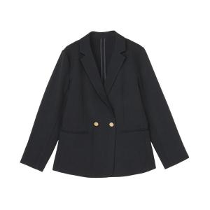 ジャケット テーラードジャケット ダブルテーラード ジャケット セットアップ可能 レディース