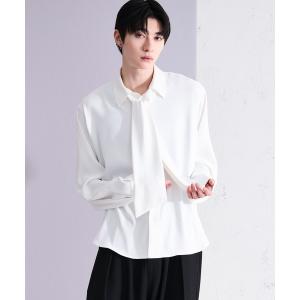 シャツ 2wayノーブルボウタイシャツ メンズ レディース