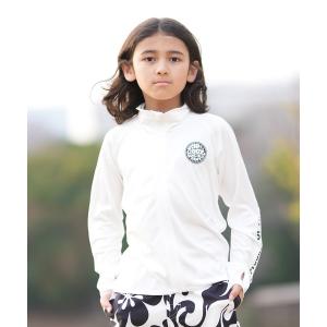 ラッシュガード RIP CURL/リップカール キッズ UVケア ラッシュガード RCK6S-4302 キッズ 子供 男の子 女の子